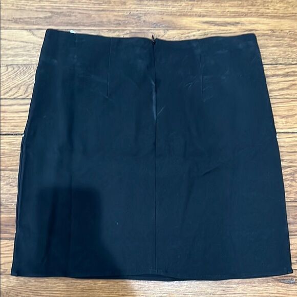 12th Tribe Black Skirt with White Accents - Picture 2 of 3